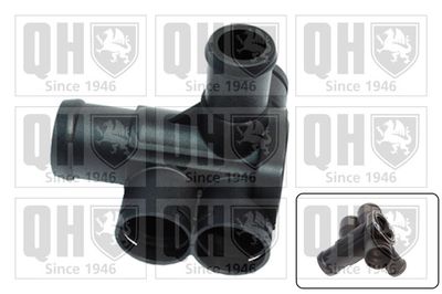 Фланец охлаждающей жидкости QUINTON HAZELL QTH821CF для AUDI COUPE