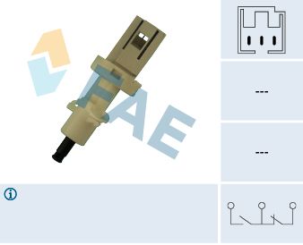 FAE 24410 Выключатель стоп-сигнала  для ALFA ROMEO 155 (Альфа-ромео 155)