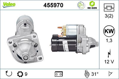 STARTER VALEO 455970