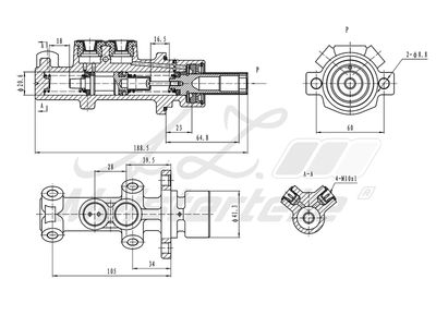 Спирачна помпа A.Z. Meisterteile AZMT-44-110-1065