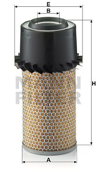 Воздушный фильтр MANN-FILTER C 15 250 для SANTANA PS10/ANIBAL