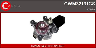 Двигатель стеклоочистителя CASCO CWM32131GS для HYUNDAI LANTRA