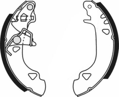 Brake Shoe Set C0F009ABE