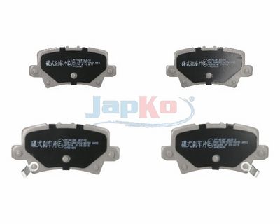 комплект спирачно феродо, дискови спирачки JAPKO