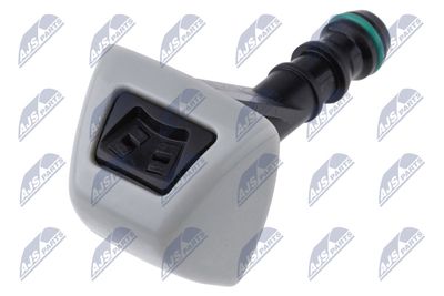 Plovimo skysčio purkštukas, priekinis langas