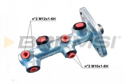 Главный тормозной цилиндр BREMSI PB0199 для FORD FIESTA
