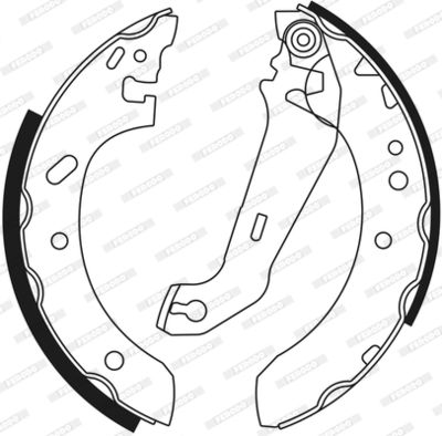 Brake Shoe Set FSB552