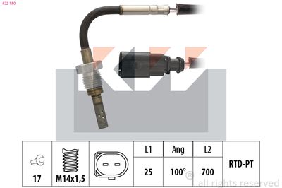 SENSOR ABGASTEMPERATUR