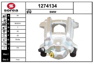BREMSSATTEL SNRA 1274134