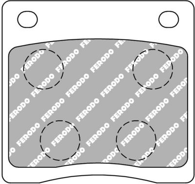 BREMSBELAGSATZ SCHEIBENBREMSE