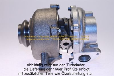 LADER AUFLADUNG SCHLÜTTER TURBOLADER 16601035 2