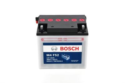 Стартерная аккумуляторная батарея BOSCH 0 092 M4F 520 для MOTO GUZZI QUOTA
