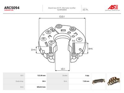 Likriktare, generator AS-PL ARC5094