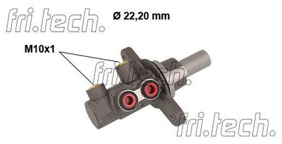 Главный тормозной цилиндр fri.tech. PF968 для TOYOTA COROLLA