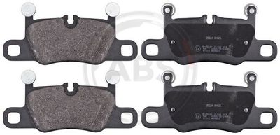 Zestaw klocków hamulcowych, hamulce tarczowe A.B.S. 35224