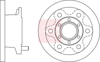 APEC Brake Disc DSK961