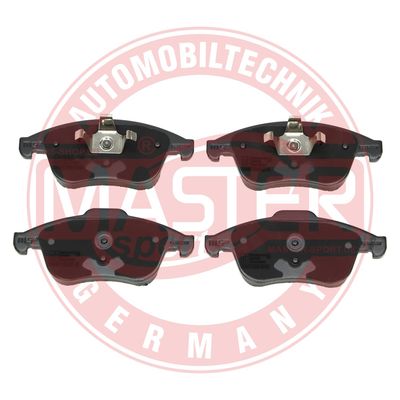Sada brzdových platničiek kotúčovej brzdy MASTER-SPORT GERMANY Premium 13046072502N-SET-MS