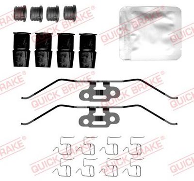 Zestaw akcesoriów, klocki hamulcowe QUICK BRAKE 109-0202