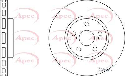 Brake Disc APEC DSK2093