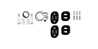 SET MONTARE SISTEM DE ESAPAMENT