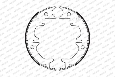 BREMSBACKENSATZ FESTSTELLBREMSE FERODO FSB4008 1