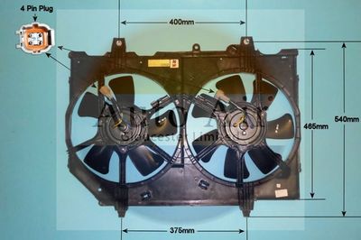 Electric Motor, radiator fan Auto Air Gloucester 05-1182