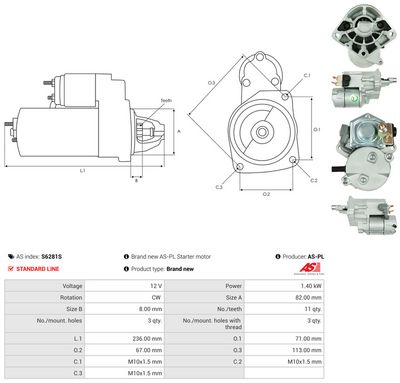 STARTER AS-PL S6281S 4