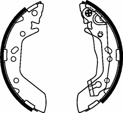 Brake Shoe Set 91059600