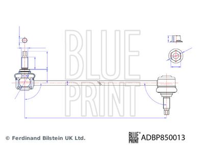 Тяга / стойка, стабилизатор BLUE PRINT ADBP850013 для KIA SELTOS