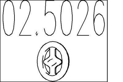 TAMPON CAUCIUC AMORTIZOR ESAPAMENT