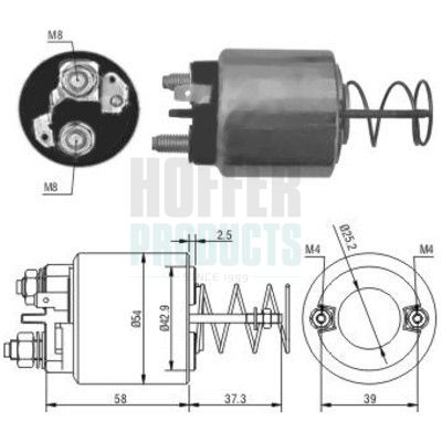 SOLENOID ELECTROMOTOR