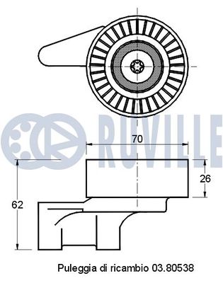 INTINZATOR CUREA CUREA DISTRIBUTIE RUVILLE 541231 1