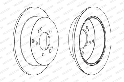 DISC FRANA FERODO DDF1493 1