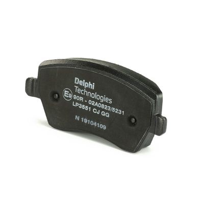 BREMSBELAGSATZ SCHEIBENBREMSE DELPHI LP3551 6