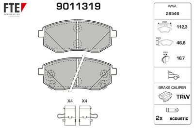 SET PLACUTE FRANA FRANA DISC