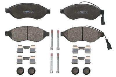 Remblokken set Voor , past: CITROEN JUMPER III  FIAT DUCATO  OPEL MOVANO C  PEUGEOT BOXER  TOYOTA PROACE MAX 2.0D-Electric 04.06-