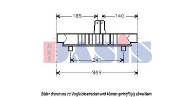 RADIATOR ULEI ULEI MOTOR AKS DASIS 166003N