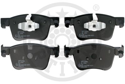 Zestaw klocków hamulcowych, hamulce tarczowe OPTIMAL BP-12846