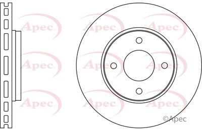 Brake Disc APEC DSK2588