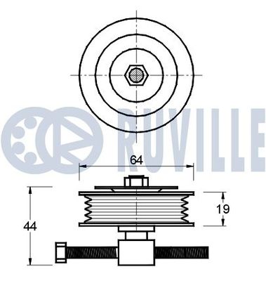 INTINZATOR CUREA CUREA DISTRIBUTIE RUVILLE 540716 1