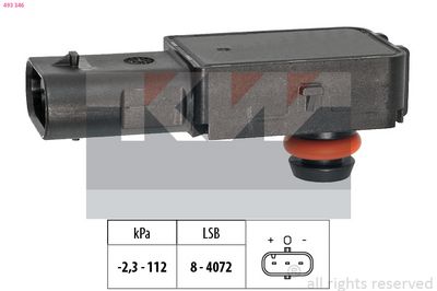 DRUCKSENSOR BREMSKRAFTVERSTäRKER