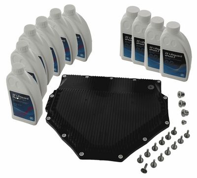 (EN) Automatic transmission oil change kit (Met olie,naar pan + bout) ZF PDK