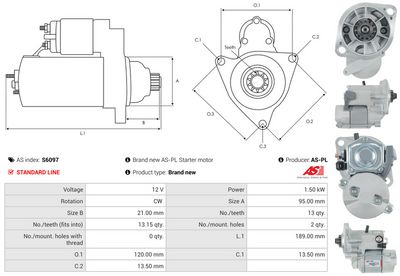 STARTER AS-PL S6097 4