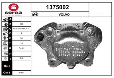 ETRIER FRANA SNRA 1375002