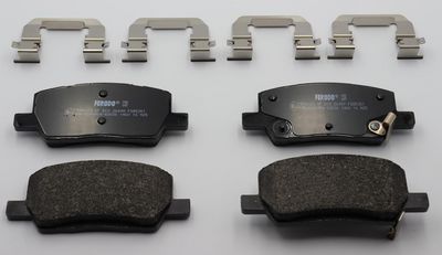 Remblokken set Achter , past: TESLA MODEL S, MODEL X Electric 09.12-