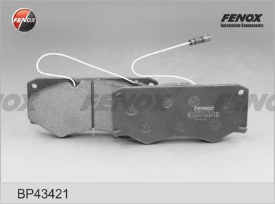 Комплект тормозных колодок, дисковый тормоз FENOX BP43421 для MERCEDES-BENZ T1/TN