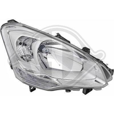 DIEDERICHS 4013682 Основная фара  для CITROËN BERLINGO (Ситроен Берлинго)