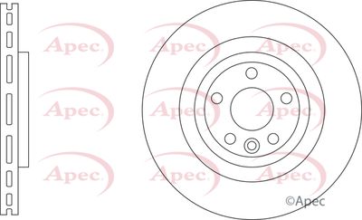 Brake Disc APEC DSK3380