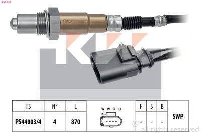 Lambda sonda KW 498 535
