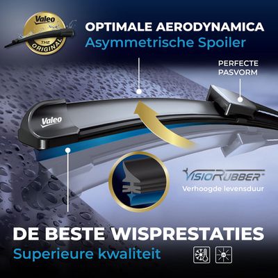 Wisserblad voegloos Voor met spoiler (2pcs) VF300 Silencio Xtrm 530/475mm past: MAZDA 3  VW BORA, BORA I, GOLF IV, POLO IV 08.97-